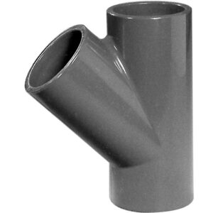 PVC T-Stück 45 Grad