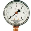 Manometer Anschluß unten