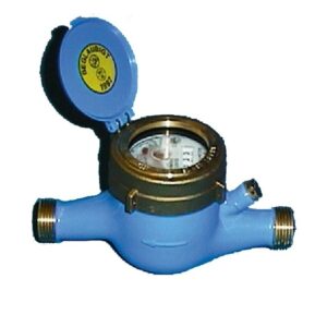 Mehrstrahl-Flügelrad-Wasserzähler, Nassläufer