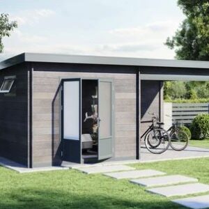 WPC Gartenhaus Belana 5629 mit Lounge