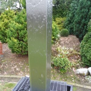 Wasserspiel Obelisk ( Säule ) Edelstahl