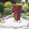 Wasserspiel  Future ( Ellipse, eckig ), Corten-Stahl