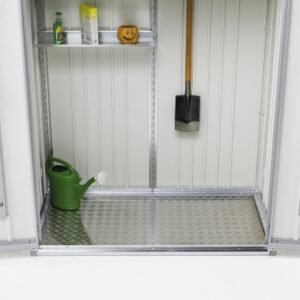 Zubehör Alu-Bodenplatte für Metall-Gerätehaus