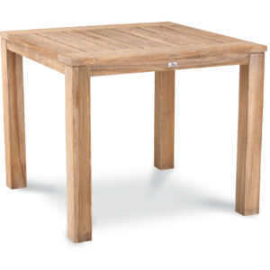 +++Teak- Tisch Moretti 90 x 90cm, grey-wash+++