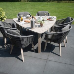 Santander Dining Stuhl, inkl. 2 Kissen Rope