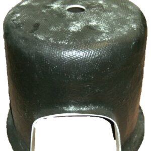 GFK Sockel ST 69, Ø 50 cm, H 30 cm schwarz