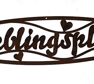 Schild Lieblingsplatz