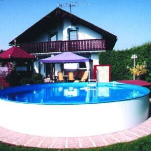 Rundbecken Milano 5,00m x 1,50m,Folie 0,6mm, adriablau