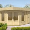 5-eck Blockhaus Menja 4530/2-Raum