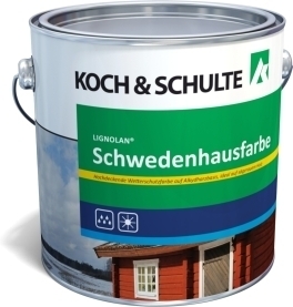 K & S Schwedenhausfarbe Schwedenrot