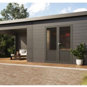 WPC Gartenhaus Tona 6030 anthrazit