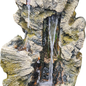 Wasserfall Mimjiko  inkl. Pumpe, LED-Beleuchtung