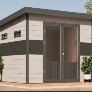 WPC Gartenhaus Nives 2724