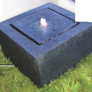 Wasserquelle Quader aus Polystone