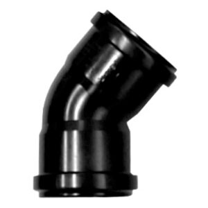 PP Bogen 45° schwarz