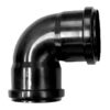 PP Bogen 90° schwarz