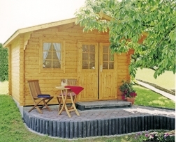Blockhaus Lotta 3939 isolierverglast